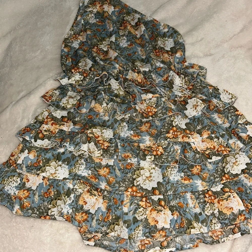 SHEIN bottom ruffle one